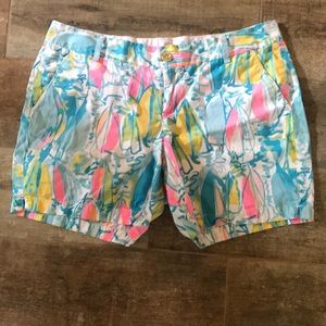EUC Lilly Pulitzer Jayne Shorts - Beach and Bae